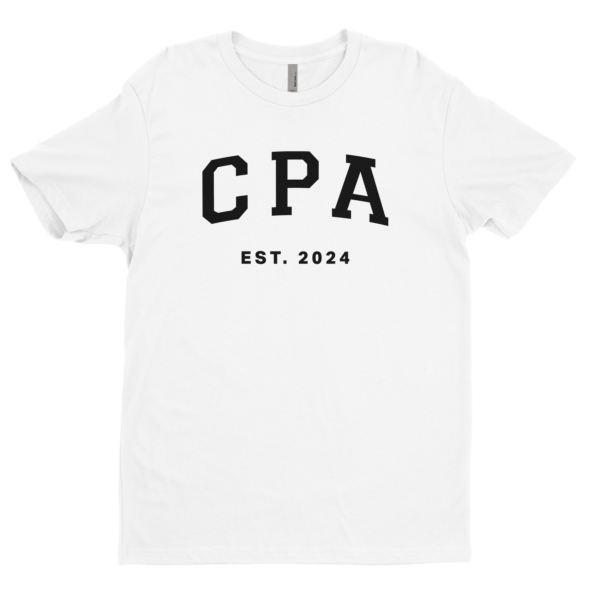 CPA Est. 2024 Tee Funny Shirts For Accounting Graduates