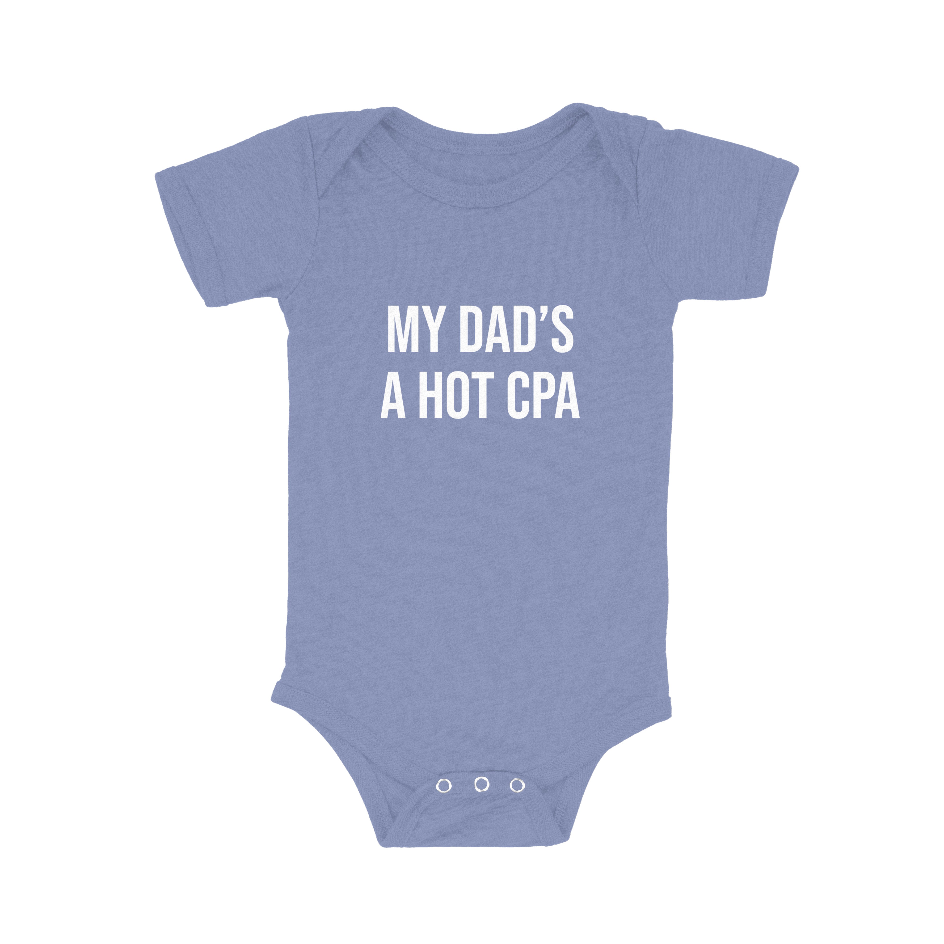 My Dad's an Accountant Onesie® CPA Baby Bodysuit Shirt 