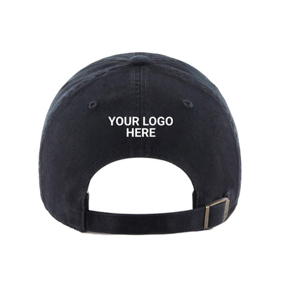 Back panel logo placement