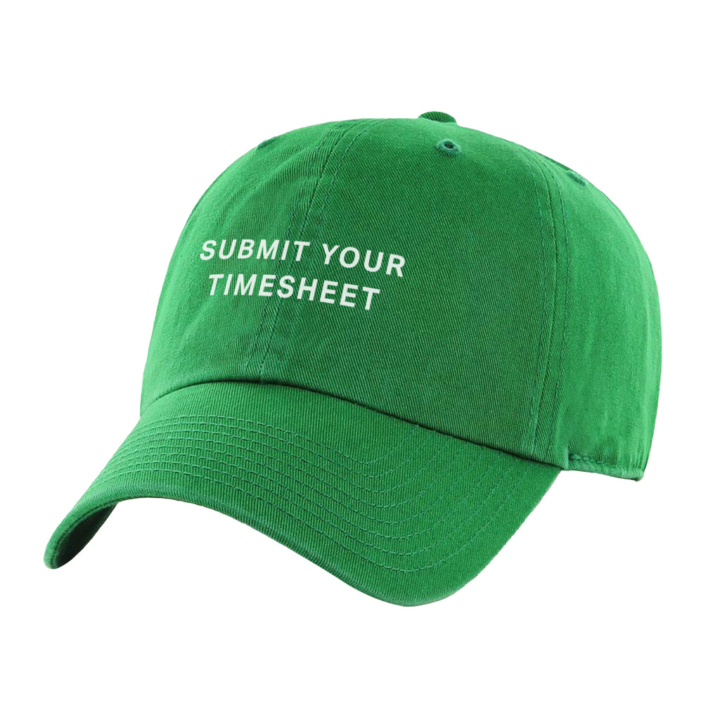 Submit Your Timesheet Hat - Funny Accounting Hats