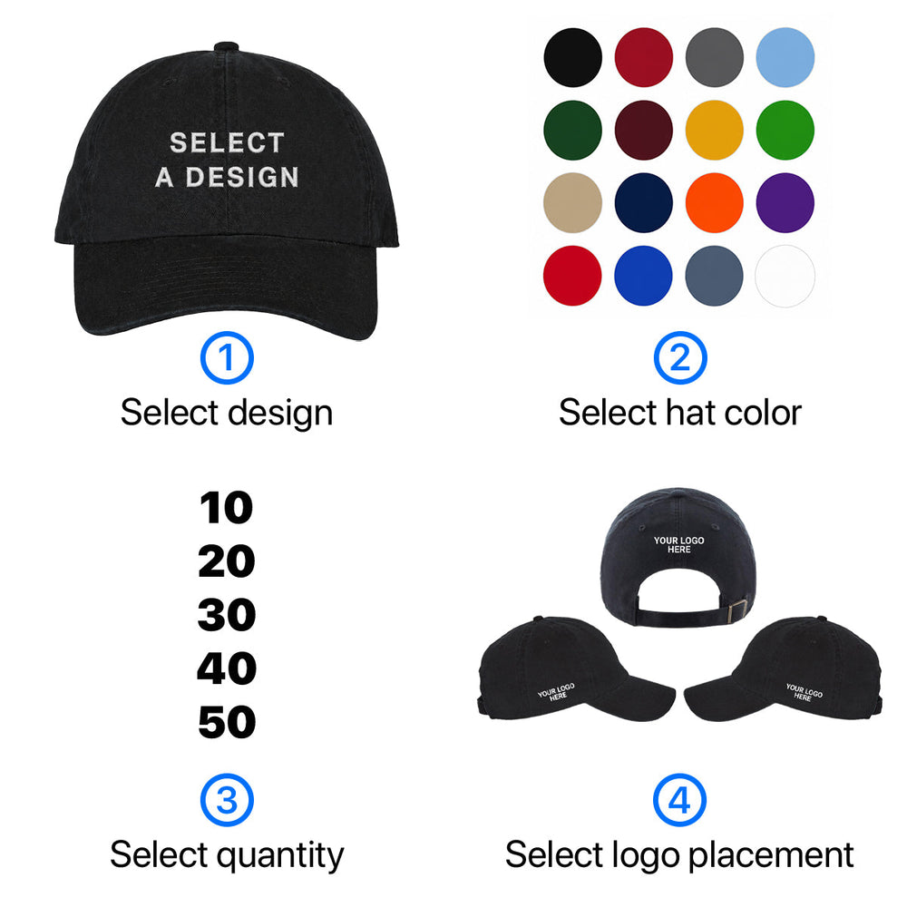 Custom Bulk Hats