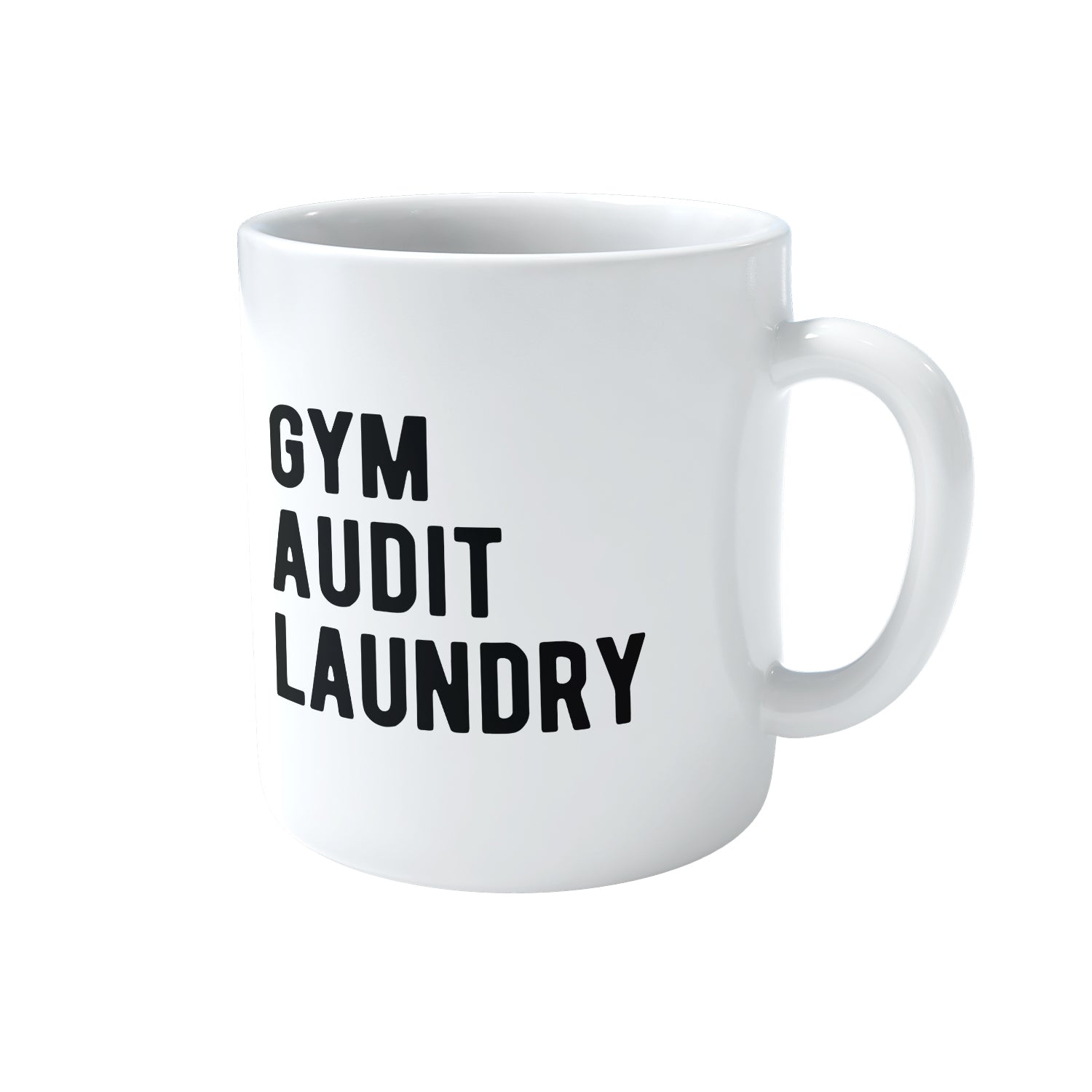 Gym Audit Laundry Mug