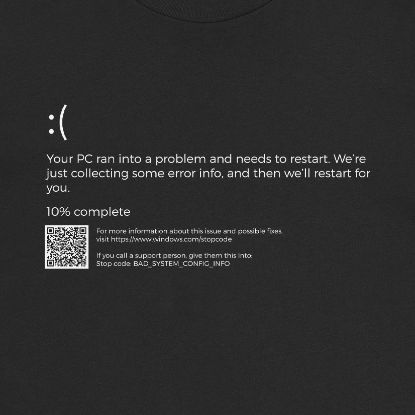 Your PC Ran Into a Problem Tee | Funny PC Inspired Gifts