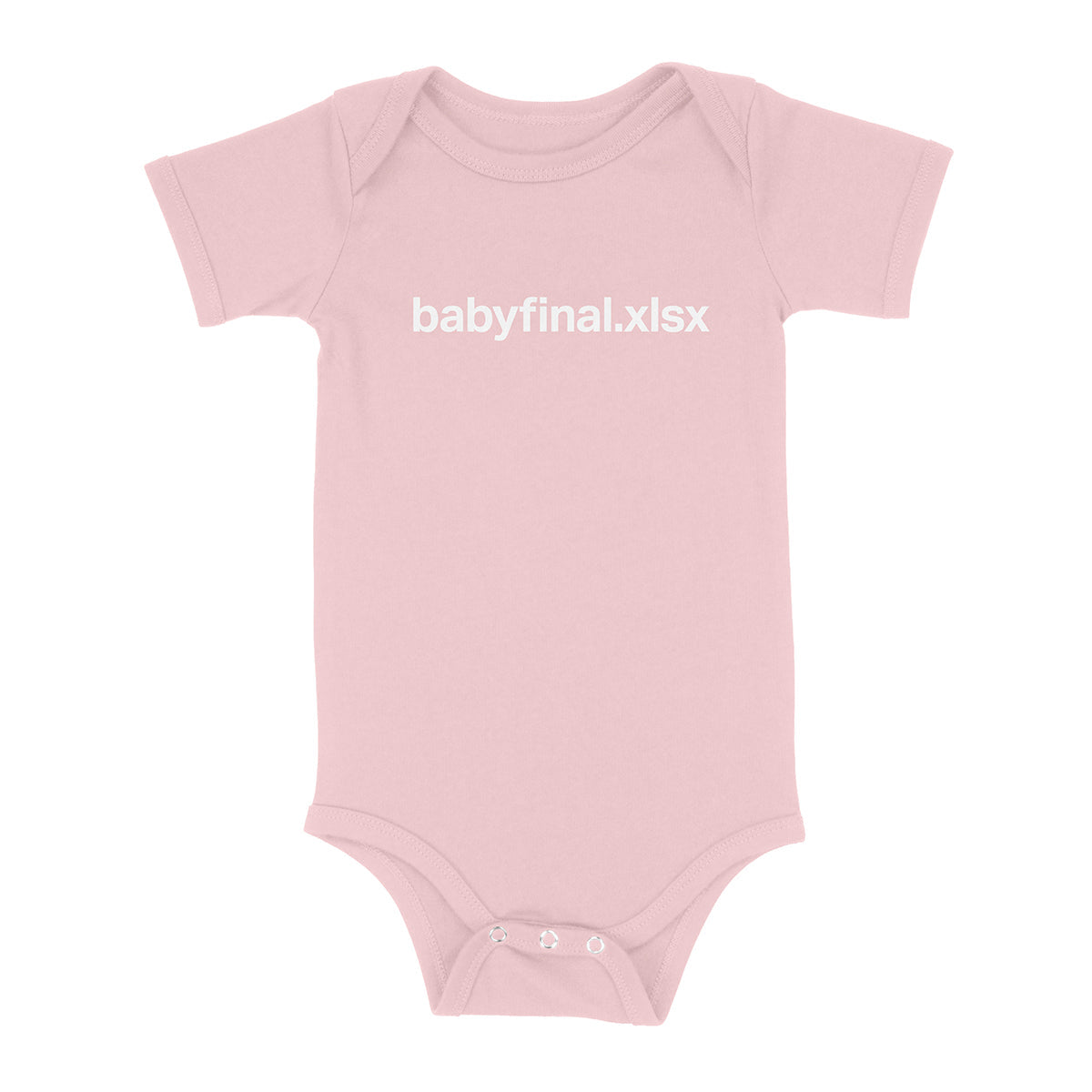 TB4A™ Excel Baby Bodysuits | Babyfinal.xlsx Baby Bodysuit