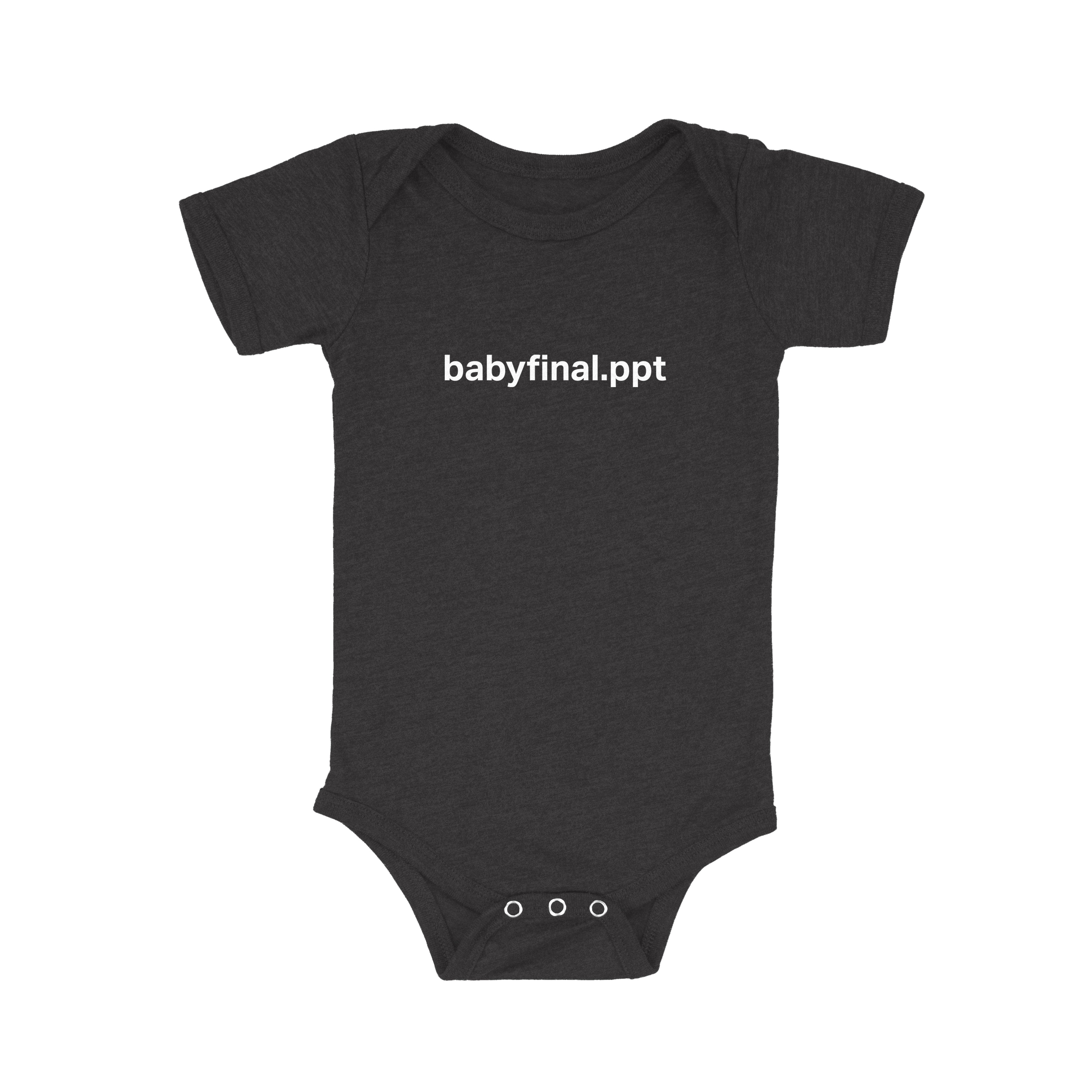 Accounting Baby Bodysuits | Babyfinal.ppt Baby Bodysuit
