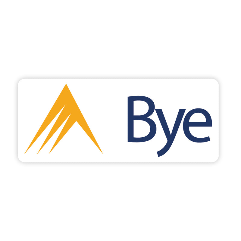 Crowe BYE Sticker - 5 Pack