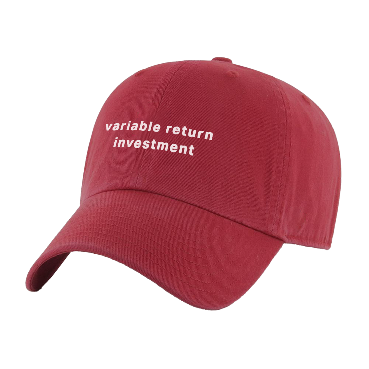 Funny Finance Hats | Variable Return Investment Hat