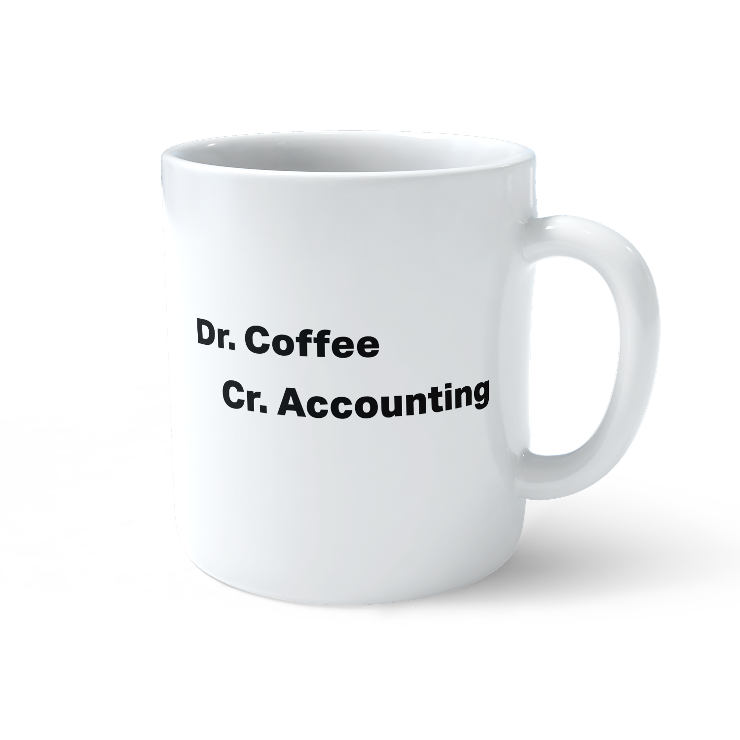 Dr. Coffee Cr. Accounting Mug