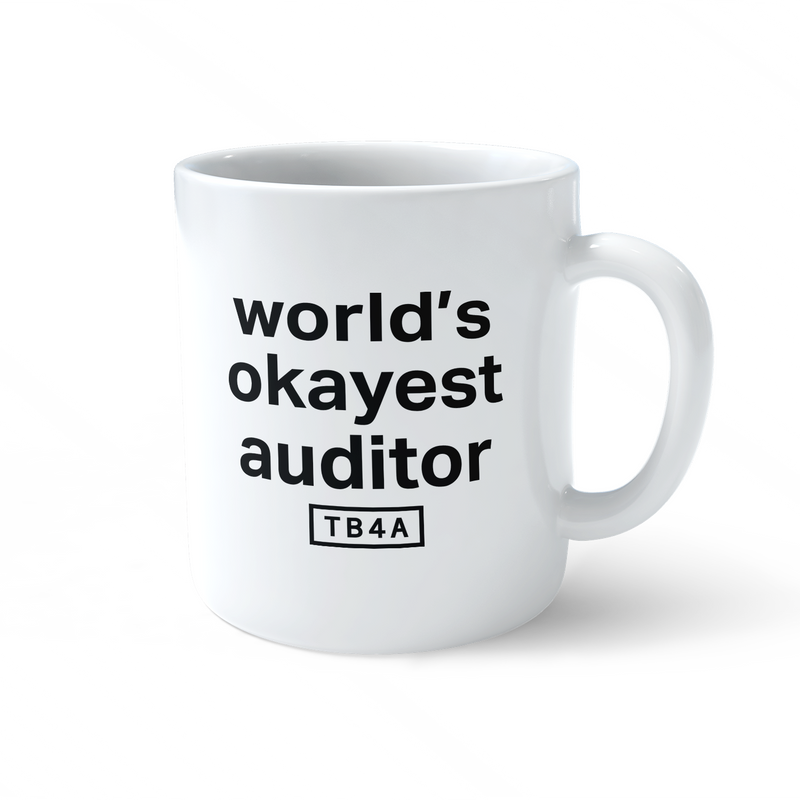 World's Okayest Auditor Mug